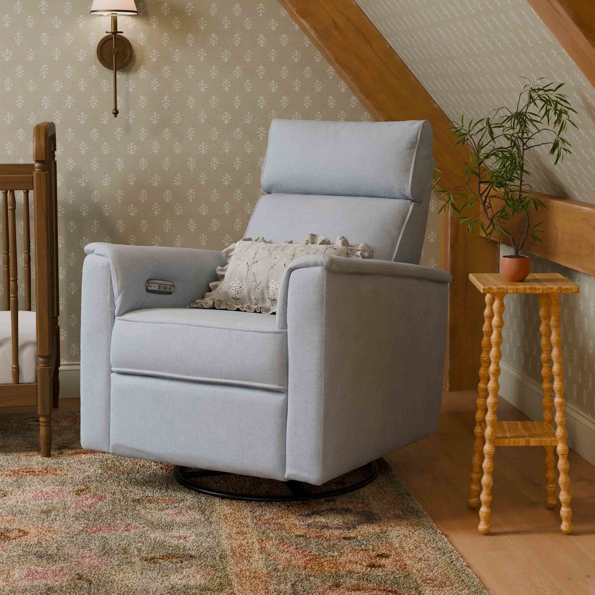 Namesake Willa Plus Power Glider Recliner w/ Power Headrest