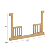 M23799HY,The MDB Family,Toddler Bed Conversion Kit for Marin in Honey