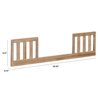 B14599DF,The MDB Family,Toddler Bed Conversion Kit in Driftwood