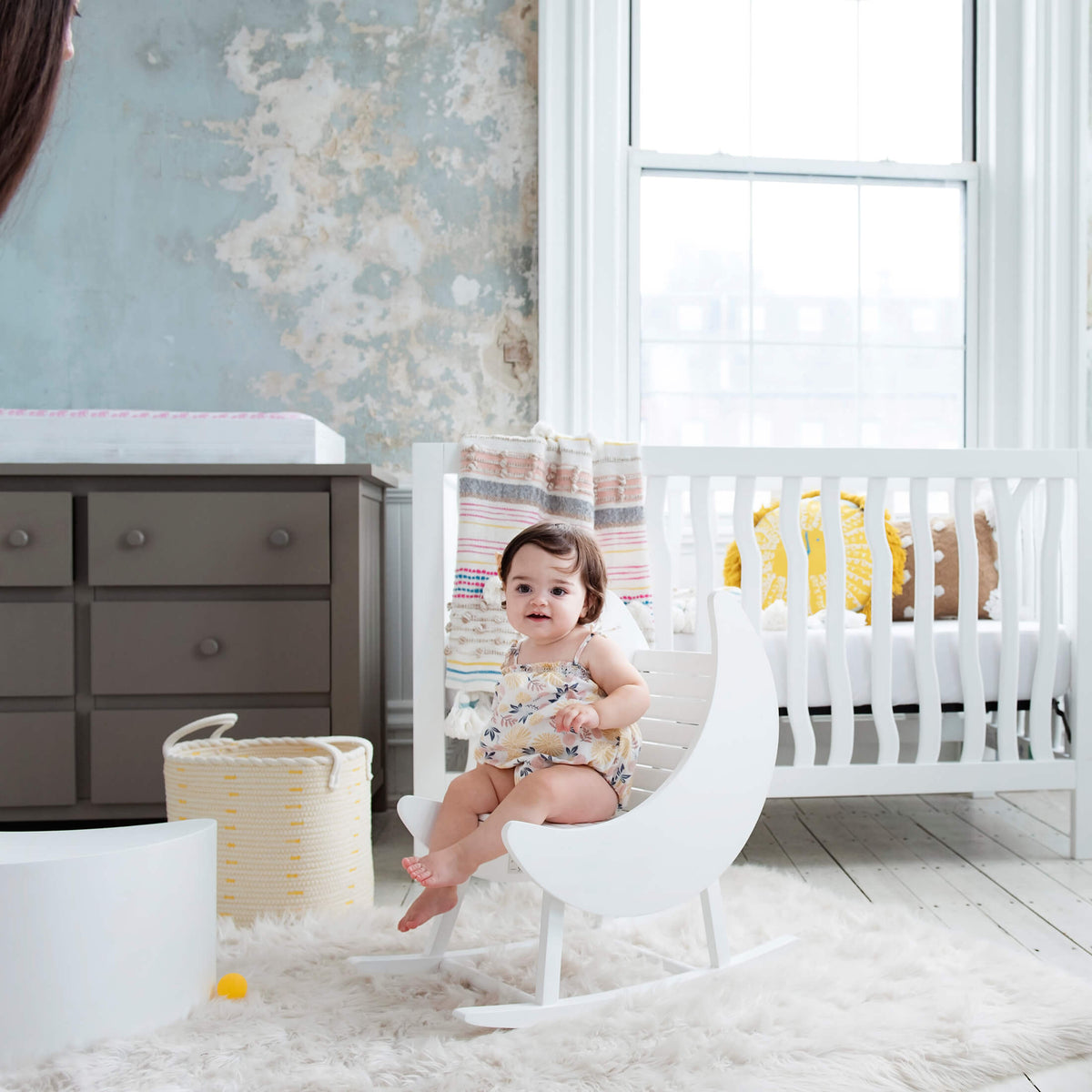 Milk Street Crescent Moon Rocker