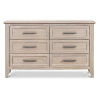 B14416SDB,Monogram by Namesake,Beckett 6-Drawer Dresser in Sandbar