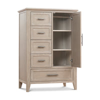 B14427SDB,Monogram by Namesake,Beckett Chifforobe in Sandbar