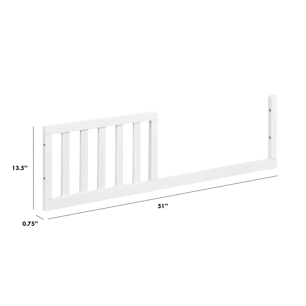 M3999RW,The MDB Family,Toddler Bed Conversion Kit for Foothill in Warm White