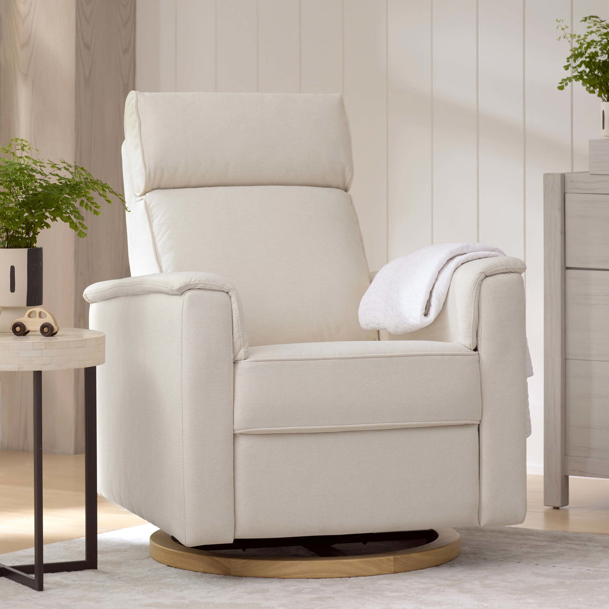 Namesake Willa Plus Power Glider Recliner w/ Power Headrest