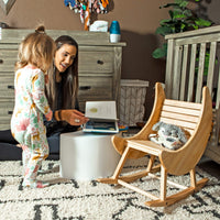 Milk Street Crescent Moon Ottoman/Table