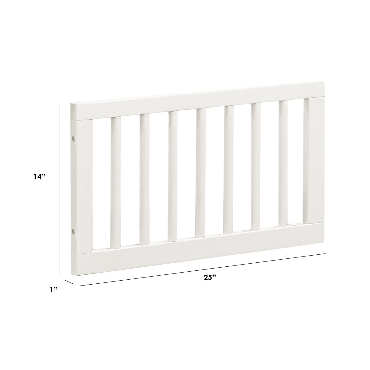 M19699RW,The MDB Family,Toddler Bed Conversion Kit in Warm White