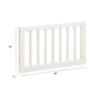 M19699RW,The MDB Family,Toddler Bed Conversion Kit in Warm White