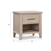 B14460SDB,Monogram by Namesake,Beckett Nightstand in Sandbar