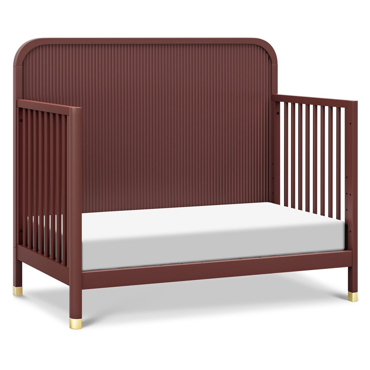 M26701CR,Namesake,Brimsley Tambour 4-in-1 Convertible Crib in Crimson