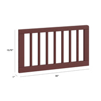 M19699CR,The MDB Family,Toddler Bed Conversion Kit in Crimson