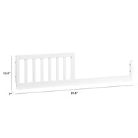 M3099W,The MDB Family,Toddler Bed Conversion Kit in White Finish