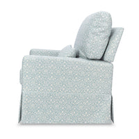 Morris & Co. x Namesake Crawford Pillowback Comfort Swivel Glider