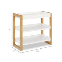 M23302RWHY,Namesake,Nantucket Changing Table in Warm White/Honey
