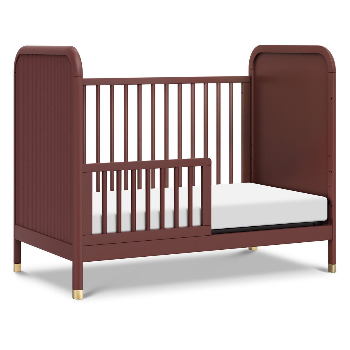 M26742CR,Namesake,Brimsley Tambour 3-in-1 Convertible Crib in Crimson
