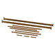 M15399VG,Namesake,Winston Full Size Bed Conversion Kit in Vintage Gold