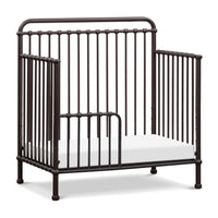 M15398UR,Namesake,Winston 4-in-1 Convertible Mini Crib in Vintage Iron