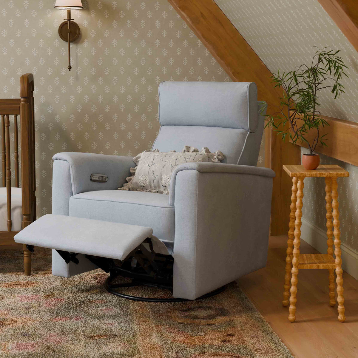 Namesake Willa Plus Power Glider Recliner w/ Power Headrest