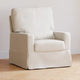 M21787PCMEW,Namesake,Crawford Pillowback Comfort Swivel Glider in Performance Cream Eco-Weave