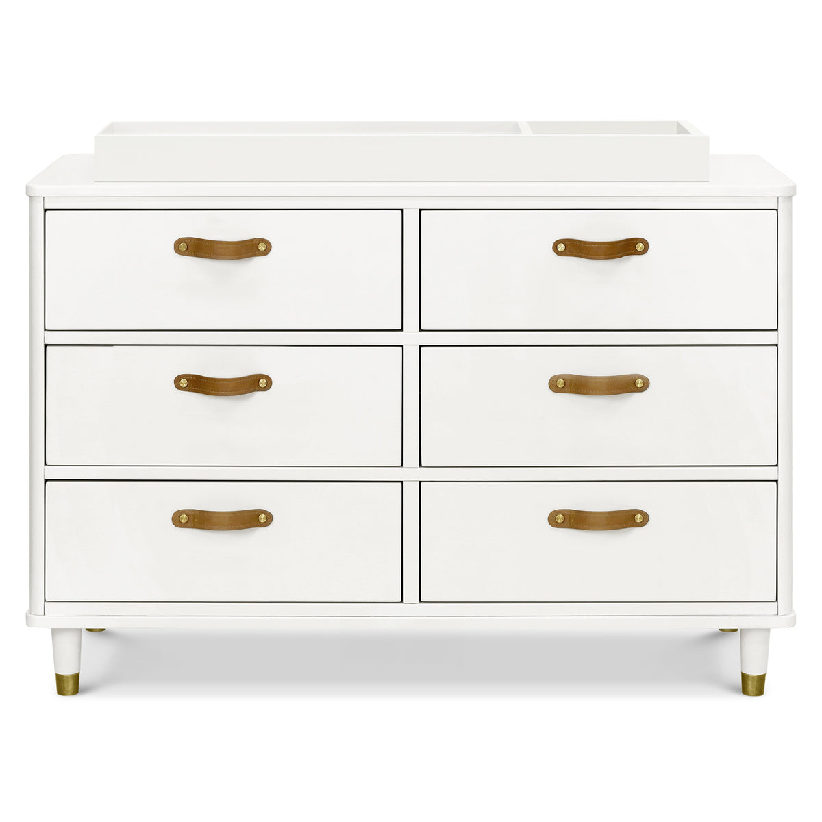 B14316RW,Namesake,Tanner 6-Drawer Dresser in Warm White