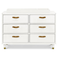 B14316RW,Namesake,Tanner 6-Drawer Dresser in Warm White