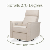 Namesake Willa Plus Power Glider Recliner w/ Power Headrest