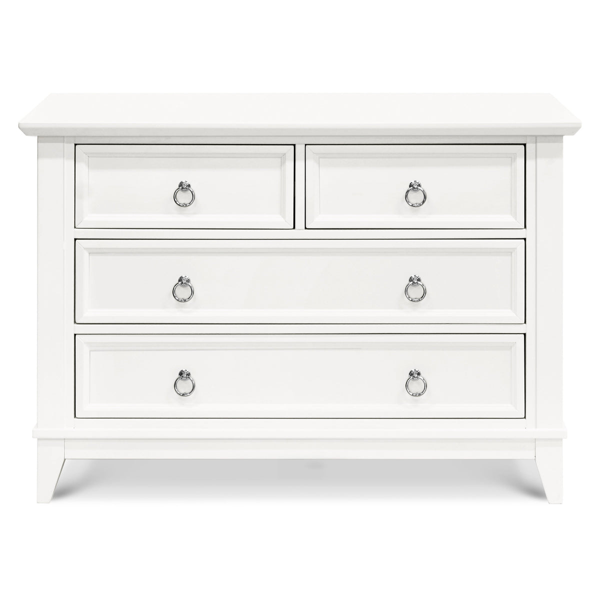 M10716RW,Namesake,Emma Regency 4-Drawer Dresser in Warm White