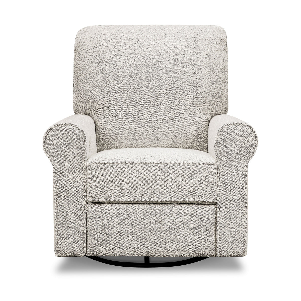 B17787BWB,Monogram by Namesake,Monroe Pillowback Power Recliner in Black White Boucle