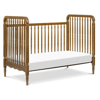 M7101NL,Namesake,Liberty 3-in-1 Convertible Spindle Crib w/Toddler Bed Conversion Kit in Natural Walnut