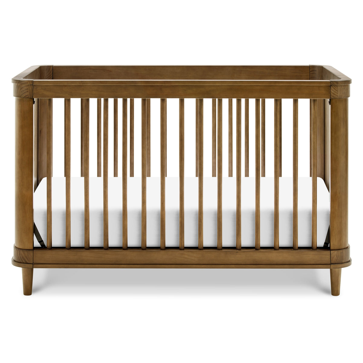 M23701NLBC,Namesake,Marin with Cane 3-in-1 Convertible Crib in Natural Walnut and Blonde Cane