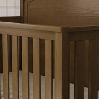 B26401LDF,Monogram by Namesake,Hemsted 4-in-1 Convertible Crib in Walnut Driftwood