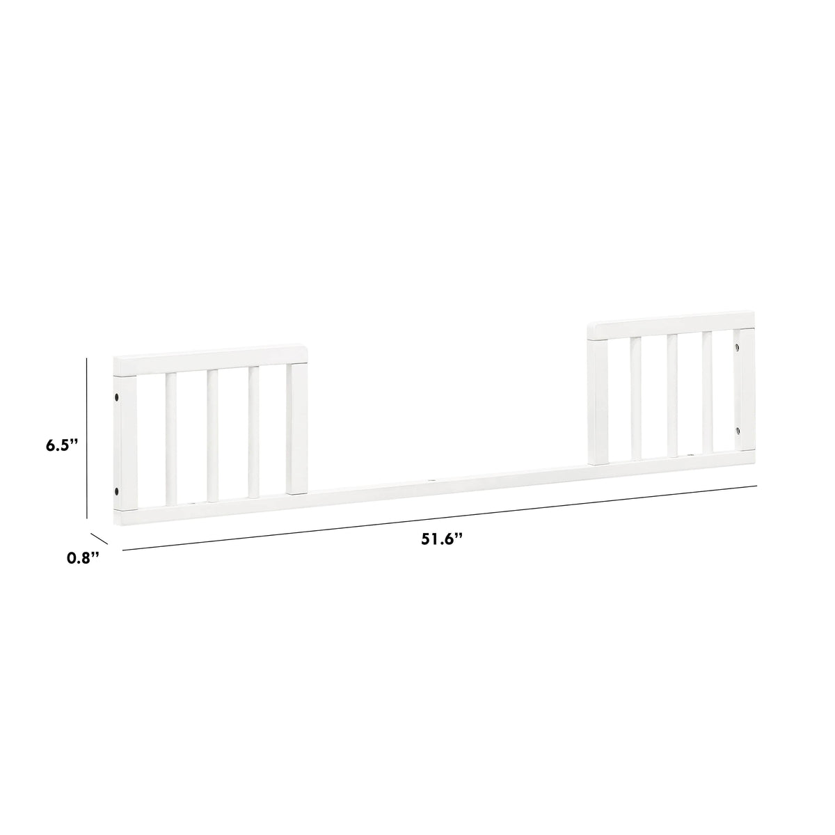 M14499RW,The MDB Family,Toddler Bed Conversion Kit in Warm White