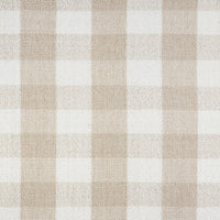 M21797TGH,Namesake,Crawford Chair and a Half Pillowback Swivel Glider in Tan Gingham