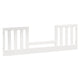 M9299RW,The MDB Family,Toddler Bed Conversion Kit In Warm White